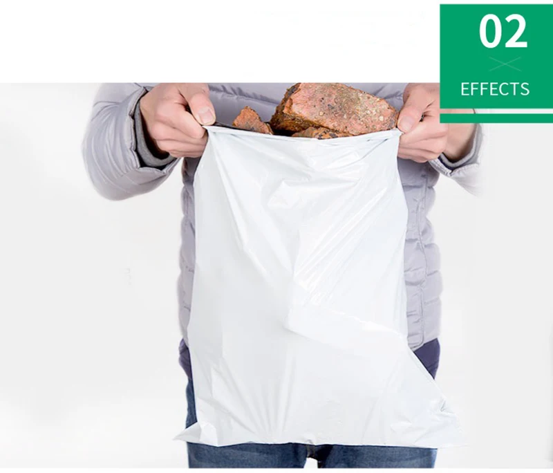 50Pcs/Lots Shipping Envelope Bags Plastic Express Envelope Storage Bags White Color Mailing Bags Self Adhesive Seal Storage Bag