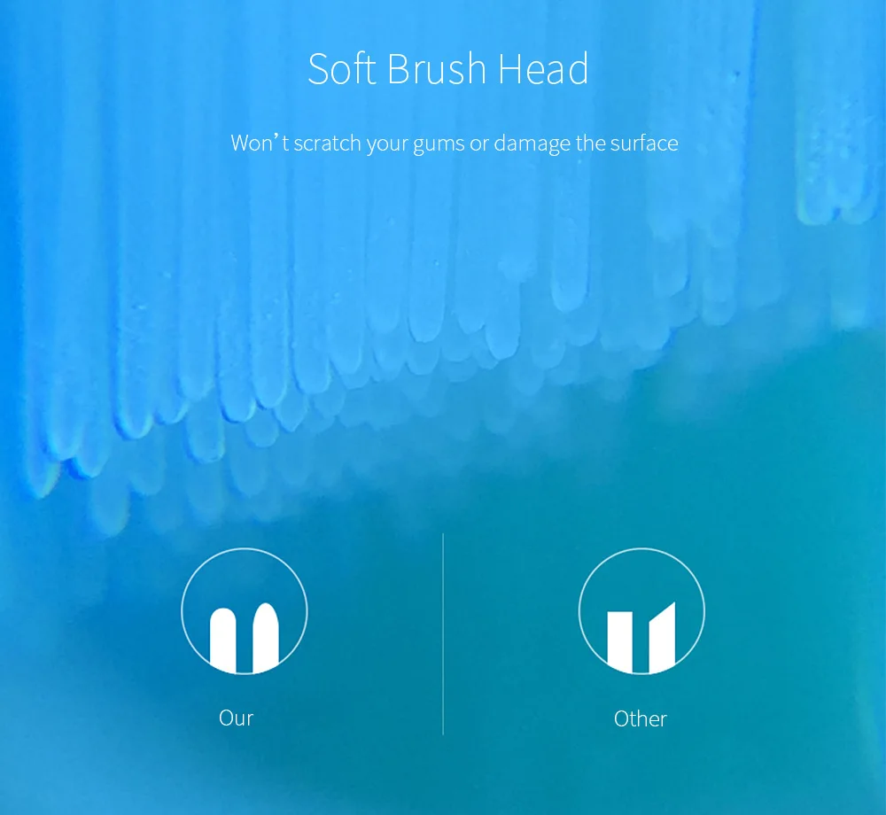 Original SOOCAS Sonic Electric Toothbrush Heads Replacement SOOCAS X1 X3 X3U X5 teeth brush replacement heads