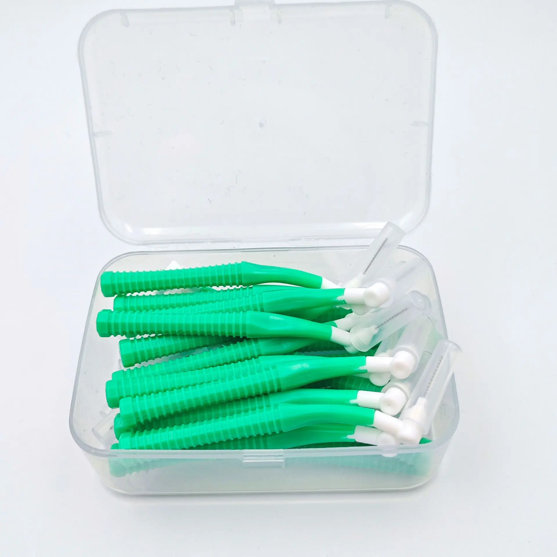 New 20Pcs Angle Interdental Brushes High-quality Plastics Safety Long-term Use Between TeethBraces Tooth Brush Cleaner
