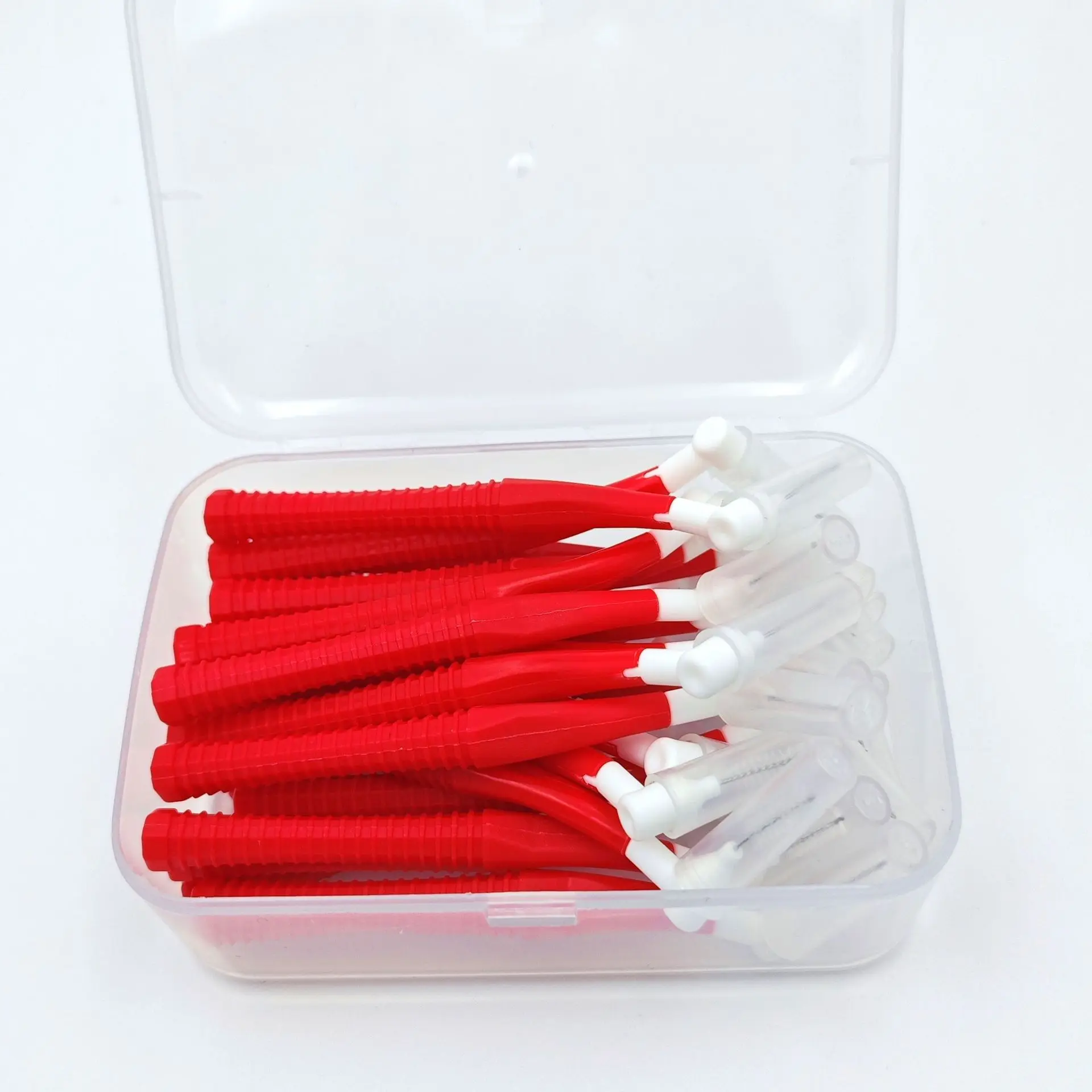 New 20Pcs Angle Interdental Brushes High-quality Plastics Safety Long-term Use Between TeethBraces Tooth Brush Cleaner