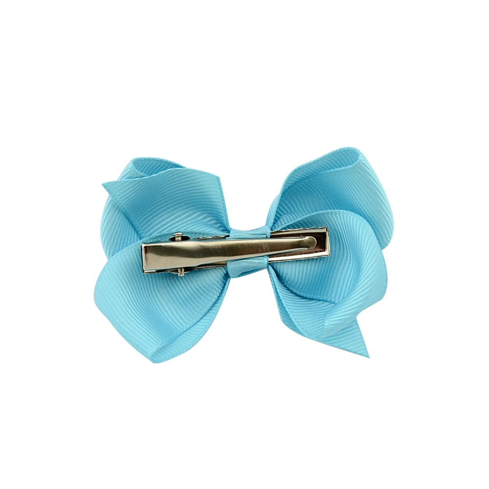 20PCS 3" Handmade Hair Bows for Girls Clips Grosgrain Ribbon Boutique Bow Alligator Hairpins for Children Teens Toddlers Kids