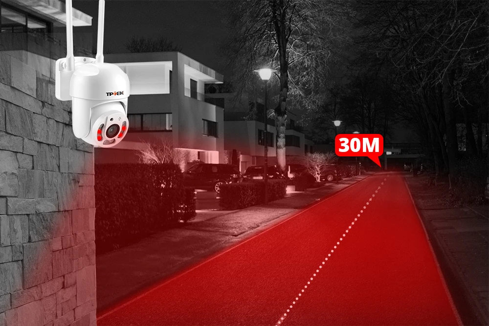 4MP PTZ WIFI IP Camera 1080P CCTV Surveillance Security Protection Wi Fi Outdoor 4X Digital Zoom Street CamHipro CamHi Camara
