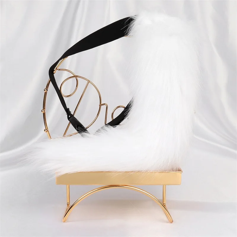 Simulation Fox Cat Tail Wolf Tail Cosplay Performance Props Anime Plush Beast Tail Halloween Jewelry Dress Up Props