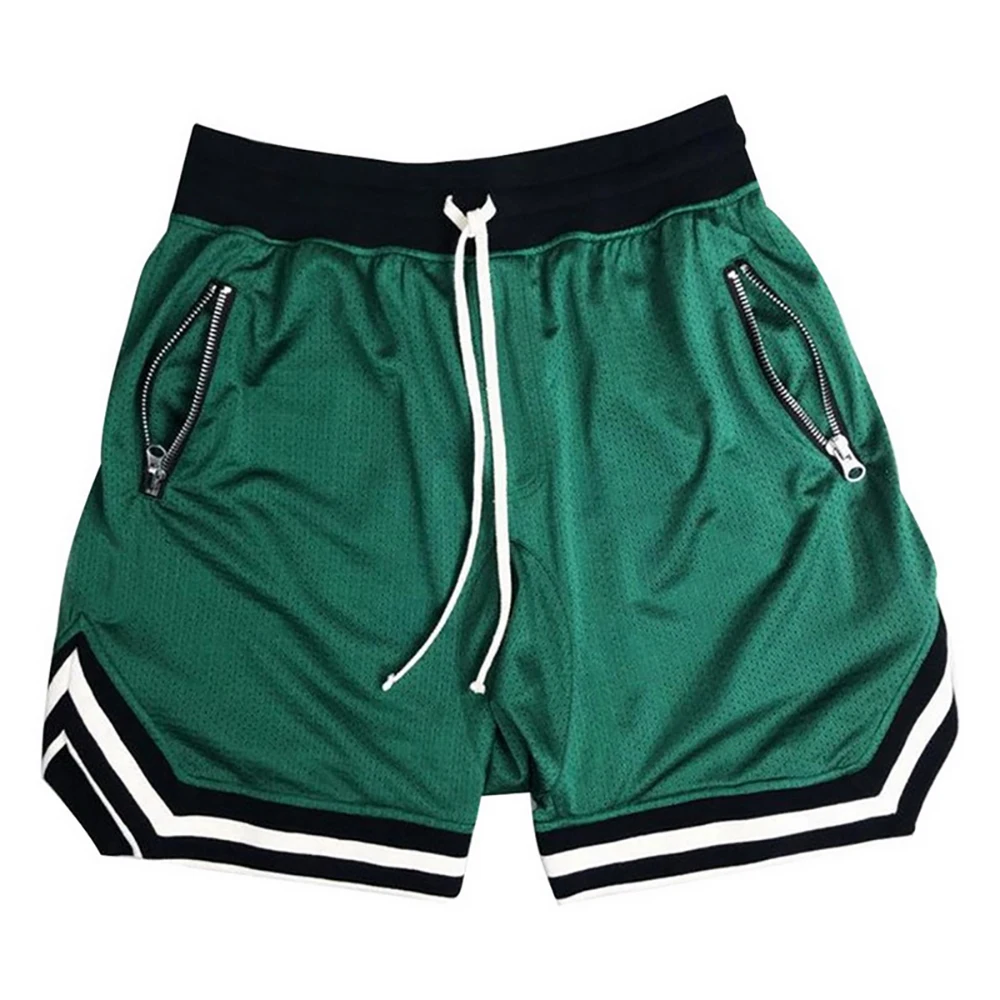 Basketball Shorts For Men Loose Sport Shorts American Ball Pants Quick Drying Mesh Sports Five-point Pants Summer Streetwear