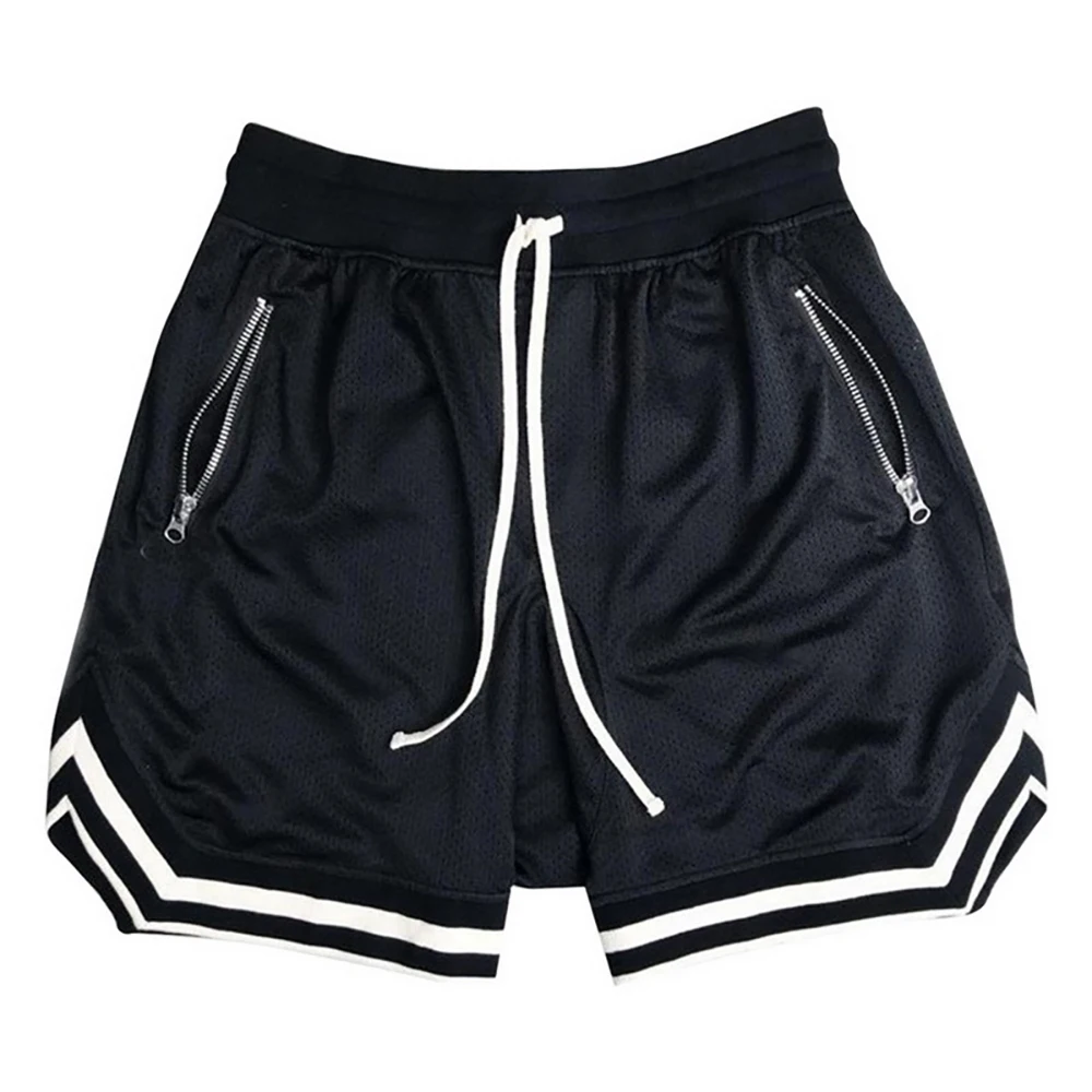 Basketball Shorts For Men Loose Sport Shorts American Ball Pants Quick Drying Mesh Sports Five-point Pants Summer Streetwear