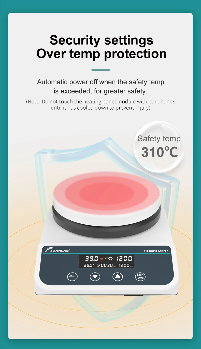 JOANLAB Magnetic Stirrer With Heating Stirrer Laboratory Thermostatic Digital Display Magnetic Mixer Hot Plate 110v ~ 220v