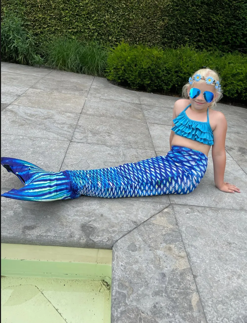 NEW Summer kids Swimming Mermaid Tail Mermaid Costume Cosplay Children Princess Party Fantasy Swimsuit Can Add Monofin Fin Xmas