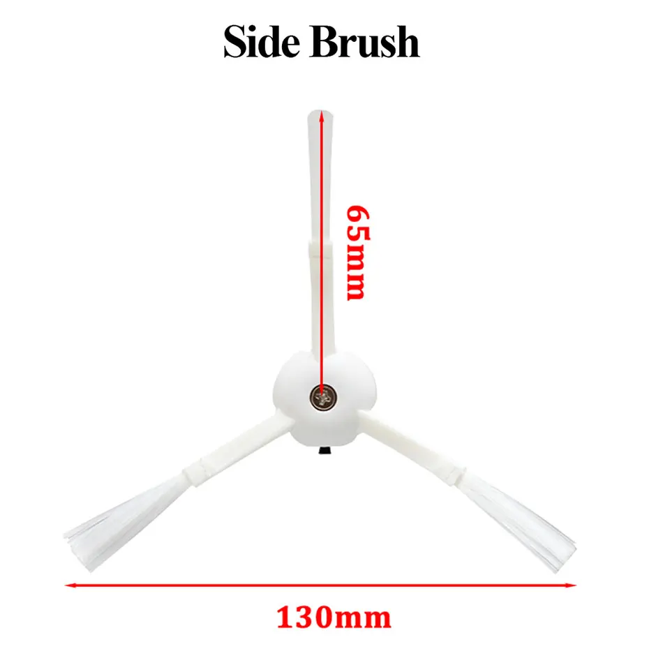 Hepa Filter Main Brush Side Brush Spare Parts For Xiaomi Mi 1s 1st Roborock S5 S50 Max Mijia Robot Vacuum Cleaner Accessories