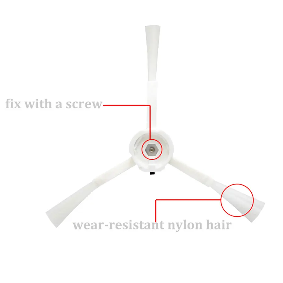 Hepa Filter Main Brush Side Brush Spare Parts For Xiaomi Mi 1s 1st Roborock S5 S50 Max Mijia Robot Vacuum Cleaner Accessories