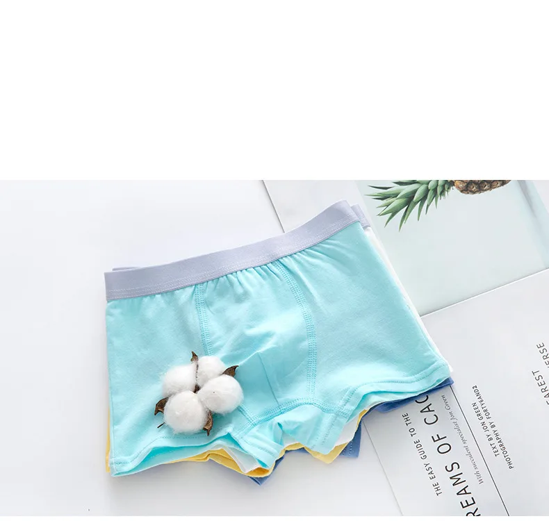 Children's Underwear Boy Panties Underpants Engineering Vehicle Cars Fire Engine Comfortable Shorts Briefs Boxers For Kids