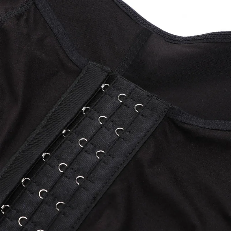 Fajas Shapewear High Compression Bodysuit Girdles with Brooches Bust for Daily and Post-Surgical Use Slimming Sheath Belly Women