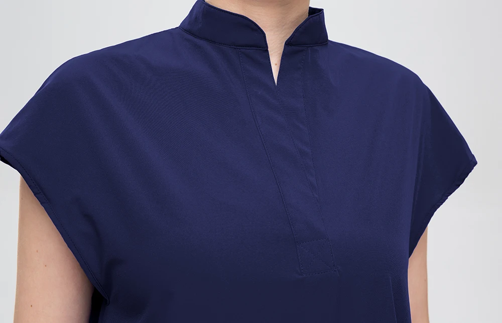 Medical Clothing for Women Nurse Uniforms Scrubs Set Hospital Work Wear Wholesale Medical New Blue Overalls Unisex Solid Uniform