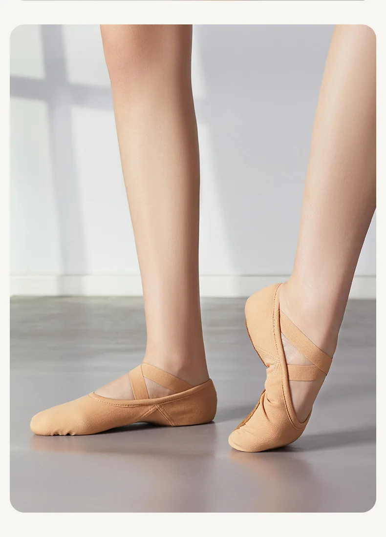 New Elastic Cloth Dance Shoes Soft-Soled Ballet Cat Claw Shoes Adult Girl Dance Yoga Male and Female Rhythmic Gymnastics Shoes