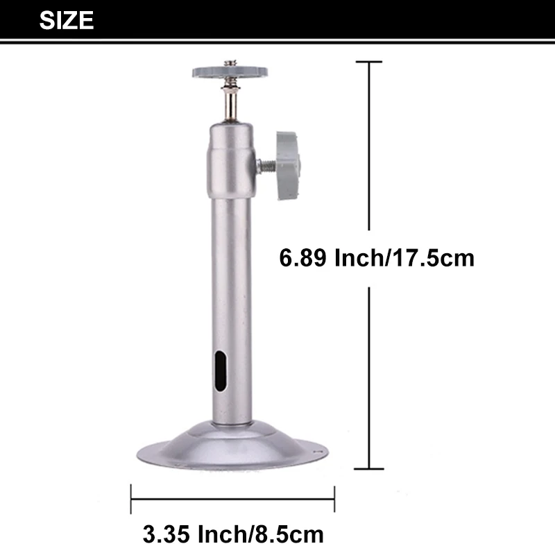 Adjustable Security Camera Metal Brackets Indoor/Outdoor Security Wall Mount for CCTV Security Camera Home Surveillance System