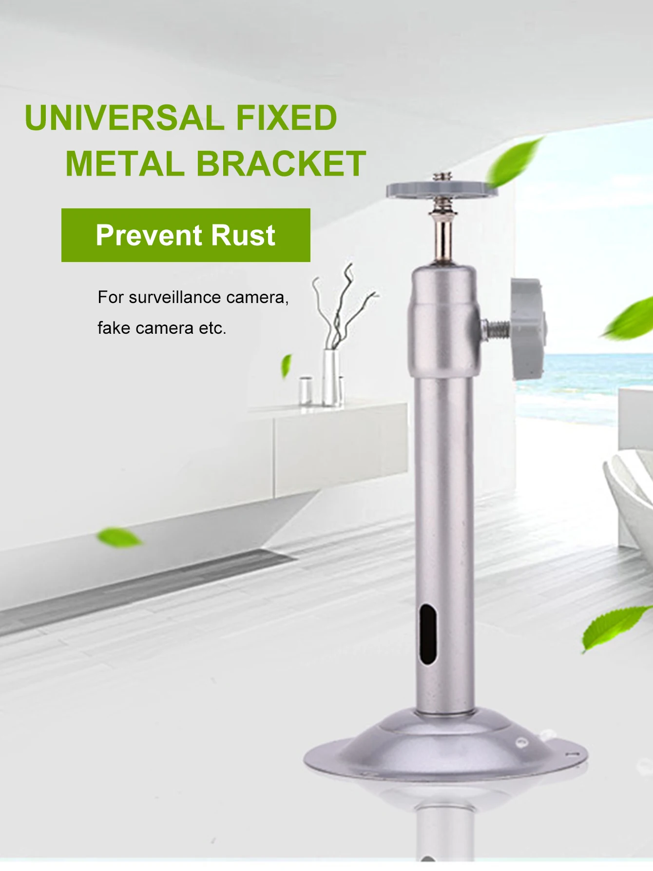 Adjustable Security Camera Metal Brackets Indoor/Outdoor Security Wall Mount for CCTV Security Camera Home Surveillance System