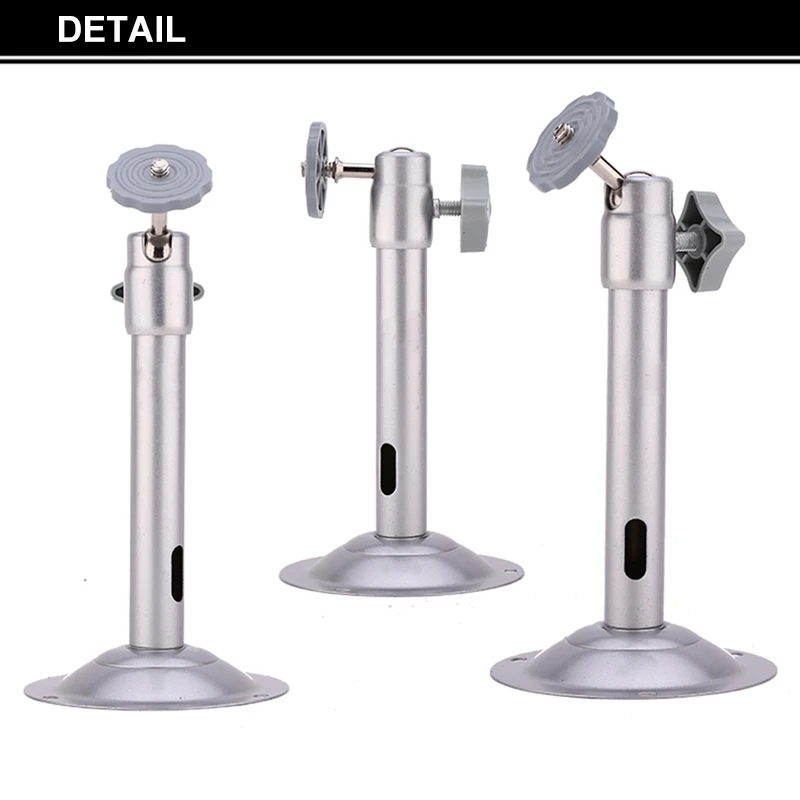 Adjustable Security Camera Metal Brackets Indoor/Outdoor Security Wall Mount for CCTV Security Camera Home Surveillance System