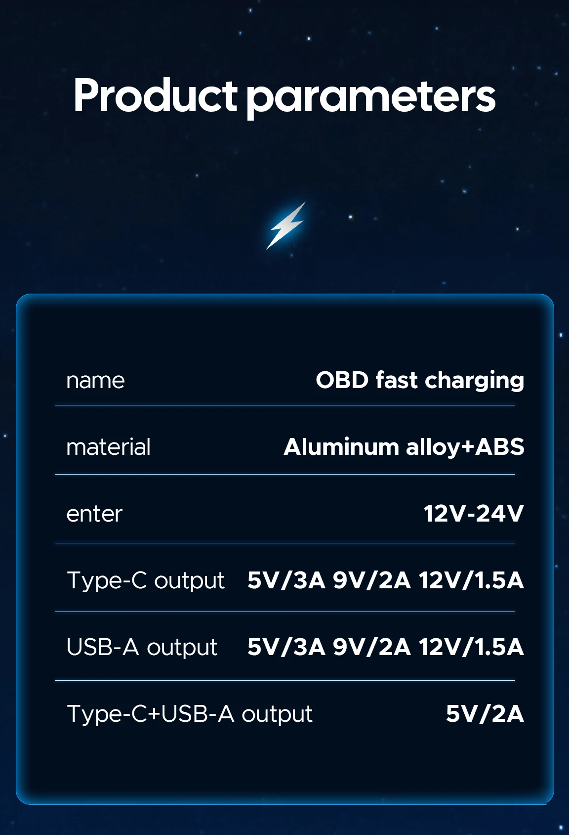 OBD Adapter Charging Splitter USB TYPE-C Port Charger For Tesla 2026 2025 New Model Y Juniper 2025+ Launch