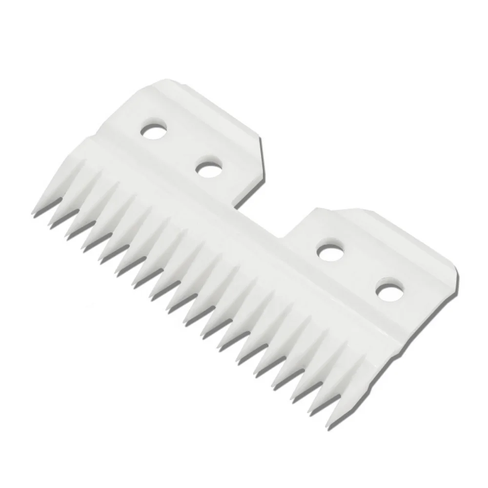 5pcs/lot 18 Teeth Ceramic Cutter Dog Grooming Blade Hair Clipper Blade Ceramic Cutters  Pet Grooming Scissors