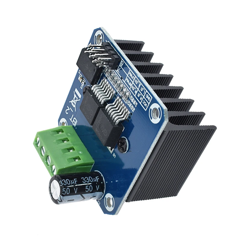 Double BTS7960 43A H-bridge High-power Motor Driver module/ diy smart car Current diagnostic