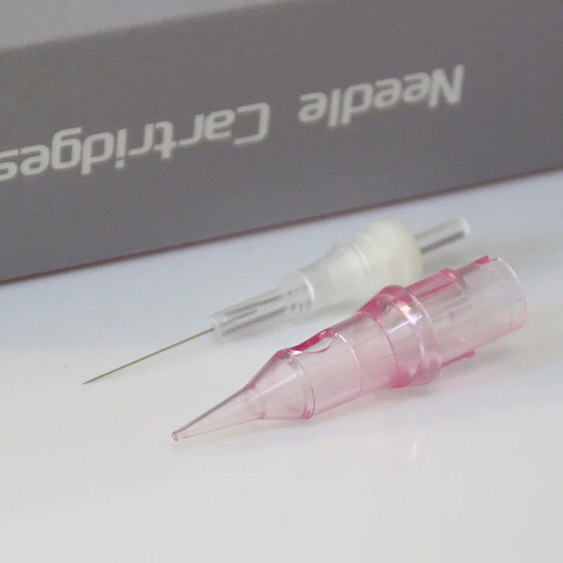 20PCS Cartridge Tattoo Needles Disposable Standard Size Round Liner For Cartridge Tattoo Pen Machine Tattoo Kit