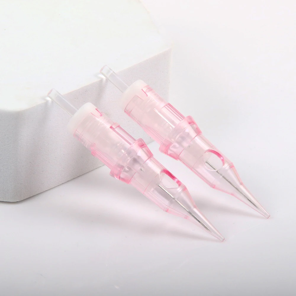 20PCS Cartridge Tattoo Needles Disposable Standard Size Round Liner For Cartridge Tattoo Pen Machine Tattoo Kit