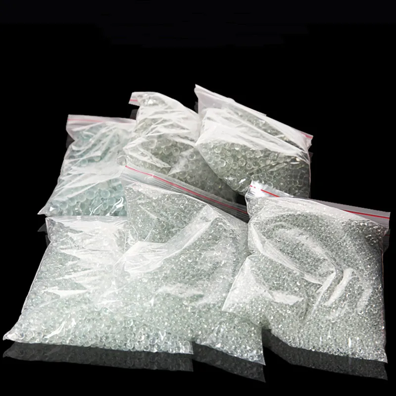 1000pcs/2000pcs Different Size OD 1mm to 8mm Glass Ball Sand Grind Bead for Laboratory Experiments