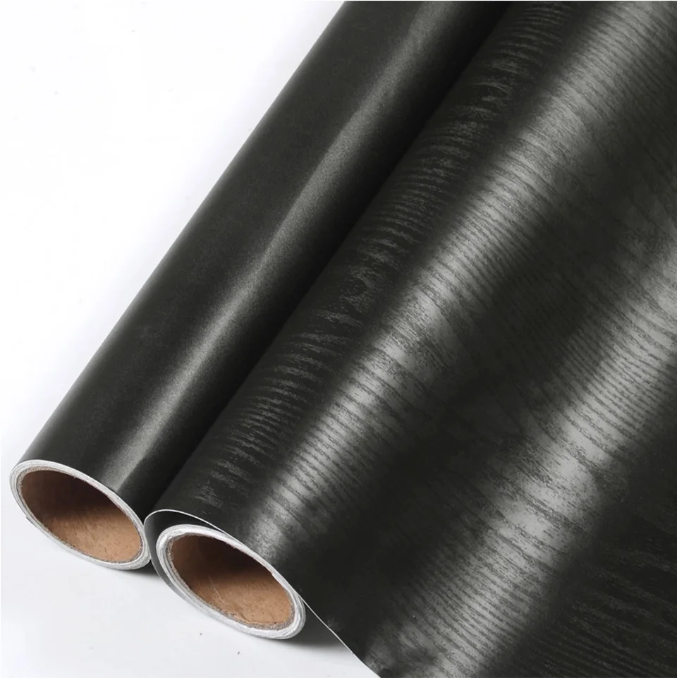 Wood Grain Peel and Stick Wallpaper DIY Self-adhesive Waterproof Oilproof Home Furniture Renovation Sticker Vinyl Sticker Decal