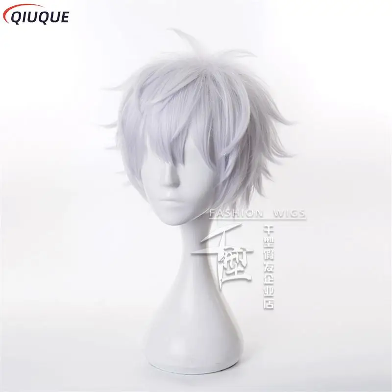 110-3XL Black / Blue Gojo Satoru Cosplay Costume Eye Patch Wigs Glasses Anime Halloween Party Unisex Uniforms