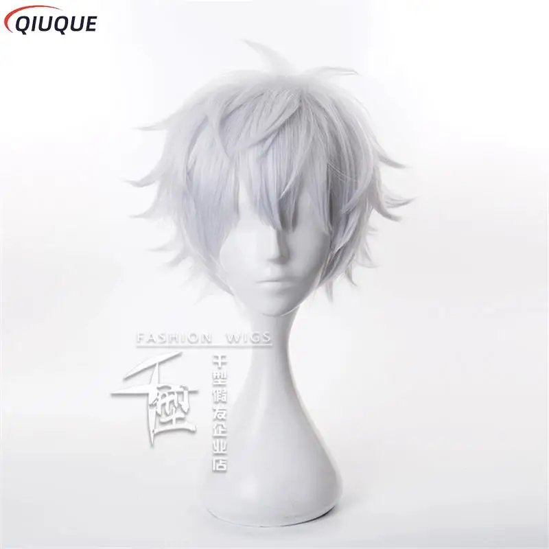 110-3XL Black / Blue Gojo Satoru Cosplay Costume Eye Patch Wigs Glasses Anime Halloween Party Unisex Uniforms