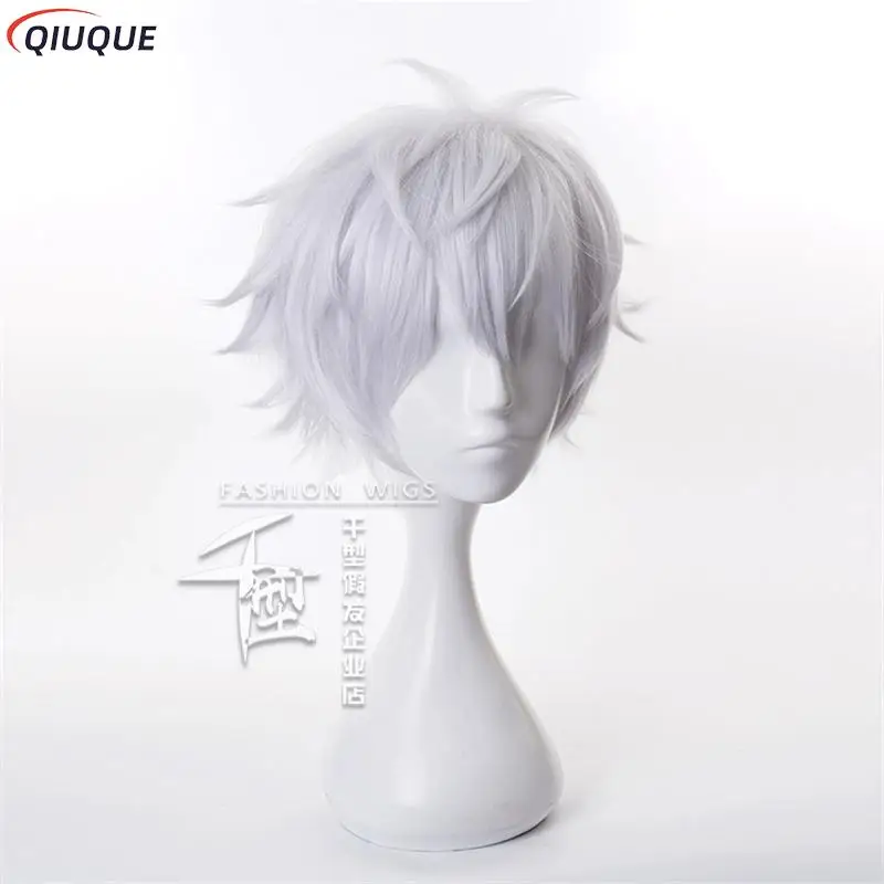 110-3XL Black / Blue Gojo Satoru Cosplay Costume Eye Patch Wigs Glasses Anime Halloween Party Unisex Uniforms