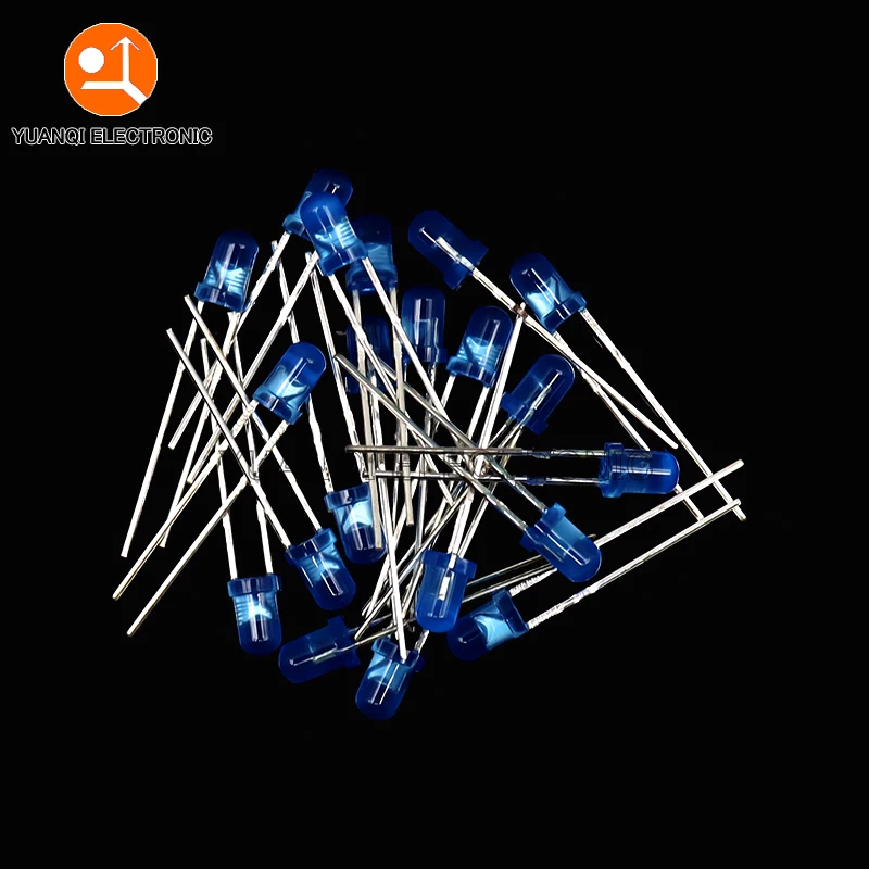 3mm LED Diode F3 Assorted Kit White Green Red Blue Yellow Orange Pink Purple Warm White DIY Light Emitting Diode