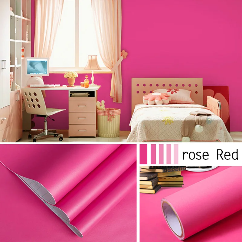 DIY Self Adhesive PVC Wallpapers Renovation Furniture Peel and Stick Kitchen Cabinet Vinyl Waterproof Wall Stickers Home Decors