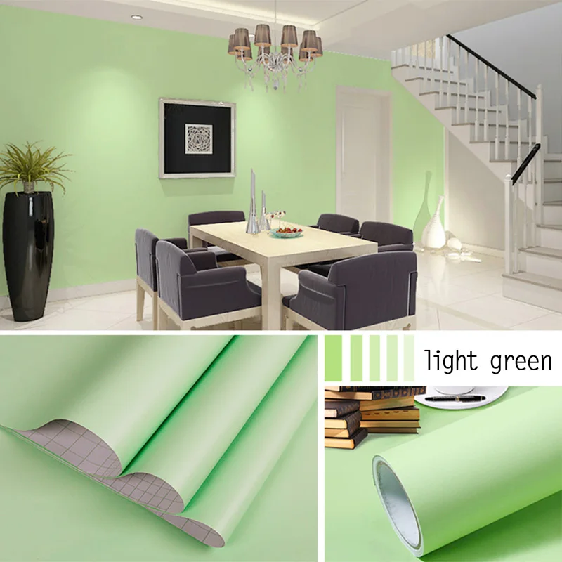 DIY Self Adhesive PVC Wallpapers Renovation Furniture Peel and Stick Kitchen Cabinet Vinyl Waterproof Wall Stickers Home Decors