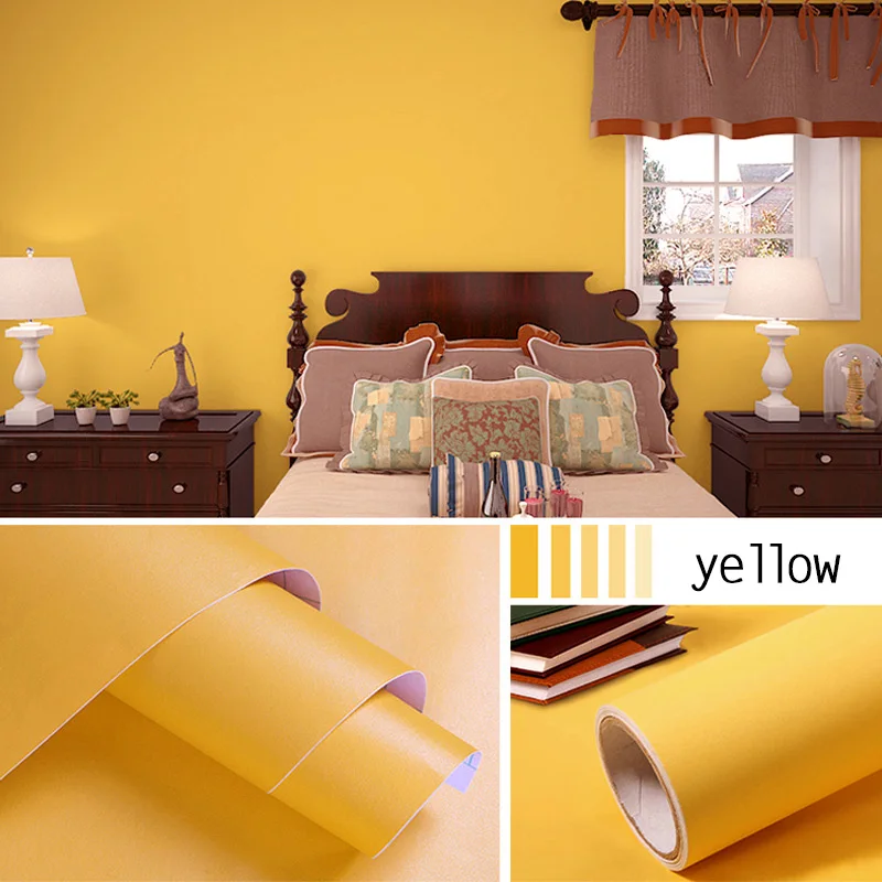 DIY Self Adhesive PVC Wallpapers Renovation Furniture Peel and Stick Kitchen Cabinet Vinyl Waterproof Wall Stickers Home Decors