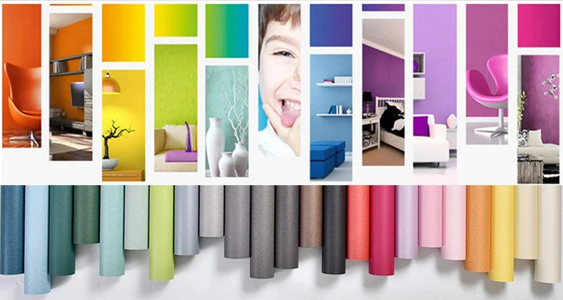DIY Self Adhesive PVC Wallpapers Renovation Furniture Peel and Stick Kitchen Cabinet Vinyl Waterproof Wall Stickers Home Decors
