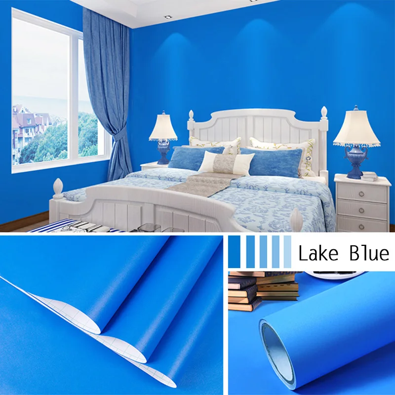 DIY Self Adhesive PVC Wallpapers Renovation Furniture Peel and Stick Kitchen Cabinet Vinyl Waterproof Wall Stickers Home Decors