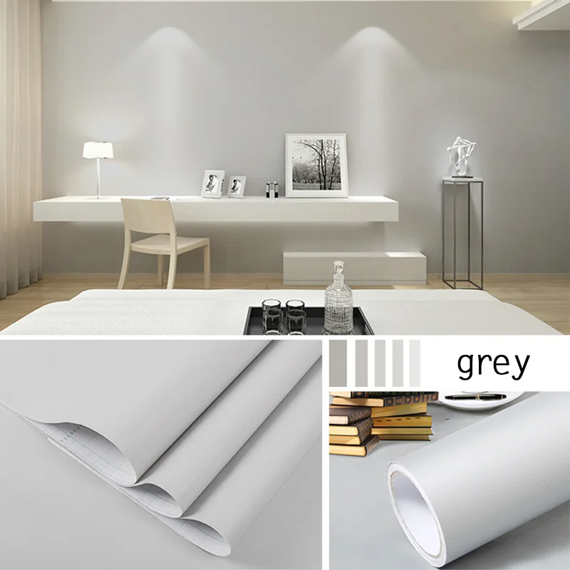 DIY Self Adhesive PVC Wallpapers Renovation Furniture Peel and Stick Kitchen Cabinet Vinyl Waterproof Wall Stickers Home Decors