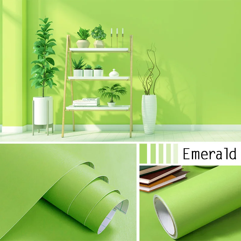 DIY Self Adhesive PVC Wallpapers Renovation Furniture Peel and Stick Kitchen Cabinet Vinyl Waterproof Wall Stickers Home Decors