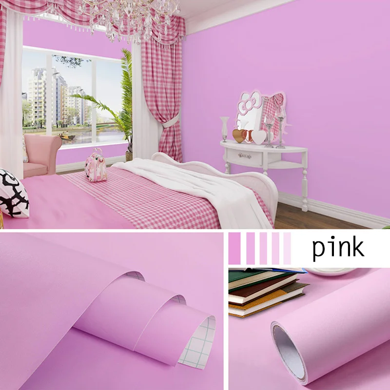 DIY Self Adhesive PVC Wallpapers Renovation Furniture Peel and Stick Kitchen Cabinet Vinyl Waterproof Wall Stickers Home Decors