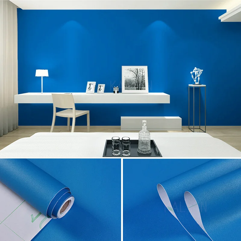 DIY Self Adhesive PVC Wallpapers Renovation Furniture Peel and Stick Kitchen Cabinet Vinyl Waterproof Wall Stickers Home Decors