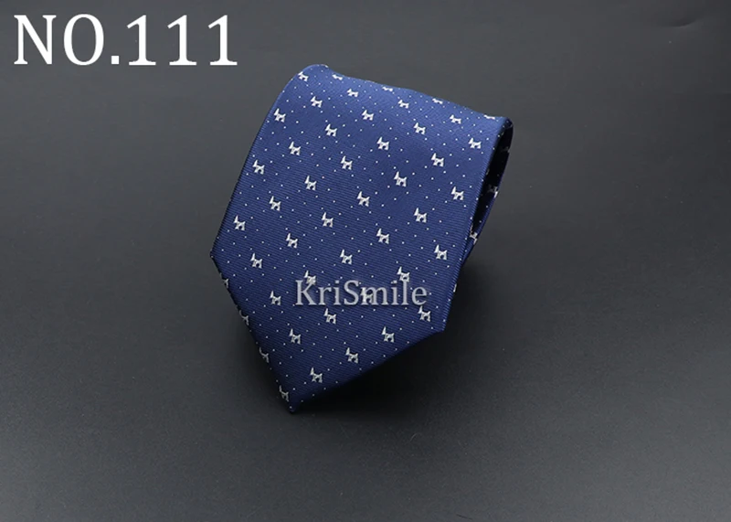 Novelty Ties For Men Cartoon Dog Dots Paisley Striped Fashion Mens Business Meeting Wedding Tuxedo Suit Shirt Daily Wear Cravat