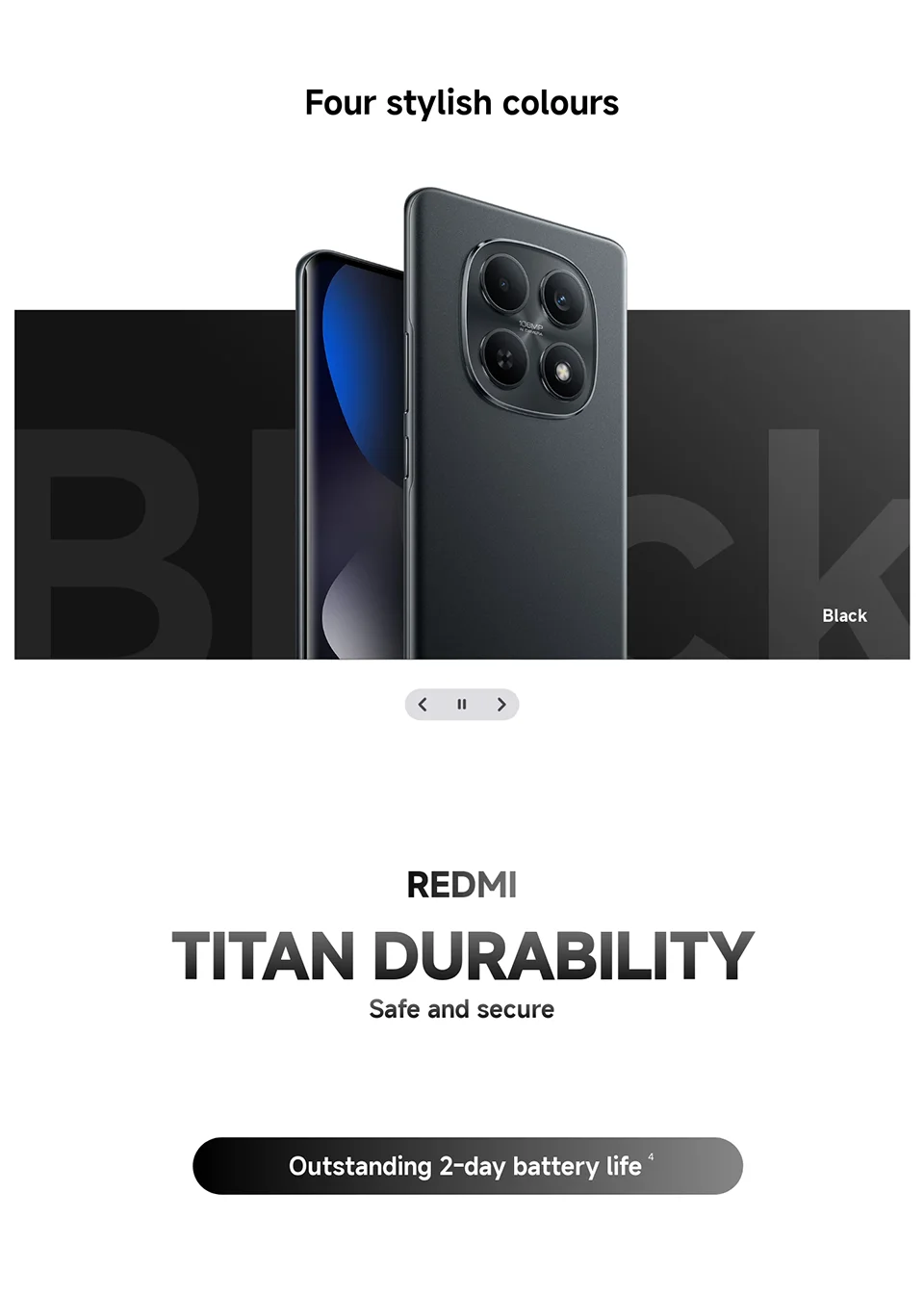 Global Version Xiaomi Redmi Note 15 4G Smartphone 108MP 128GBGB / 256GBGB ROM MTK Helio G100-Ultra 33W 6000mAh 6.77" AMOLED