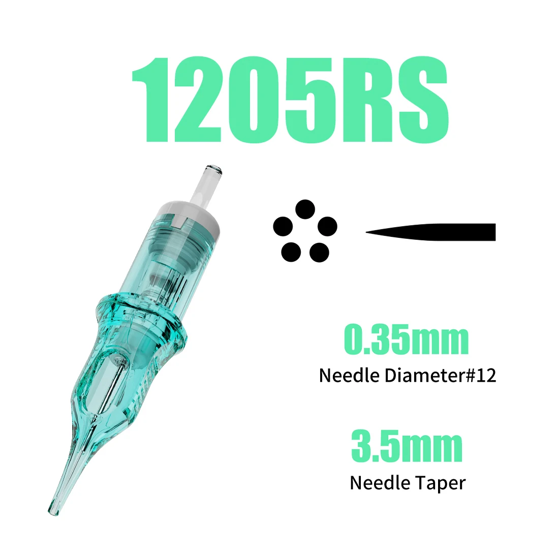 Dragonhawk Body Art Permanent Makeup Tattoo Cartridge Needles Alpah Series Disposable RL/RM/RS/M for Tattoo Machine Gun Supply