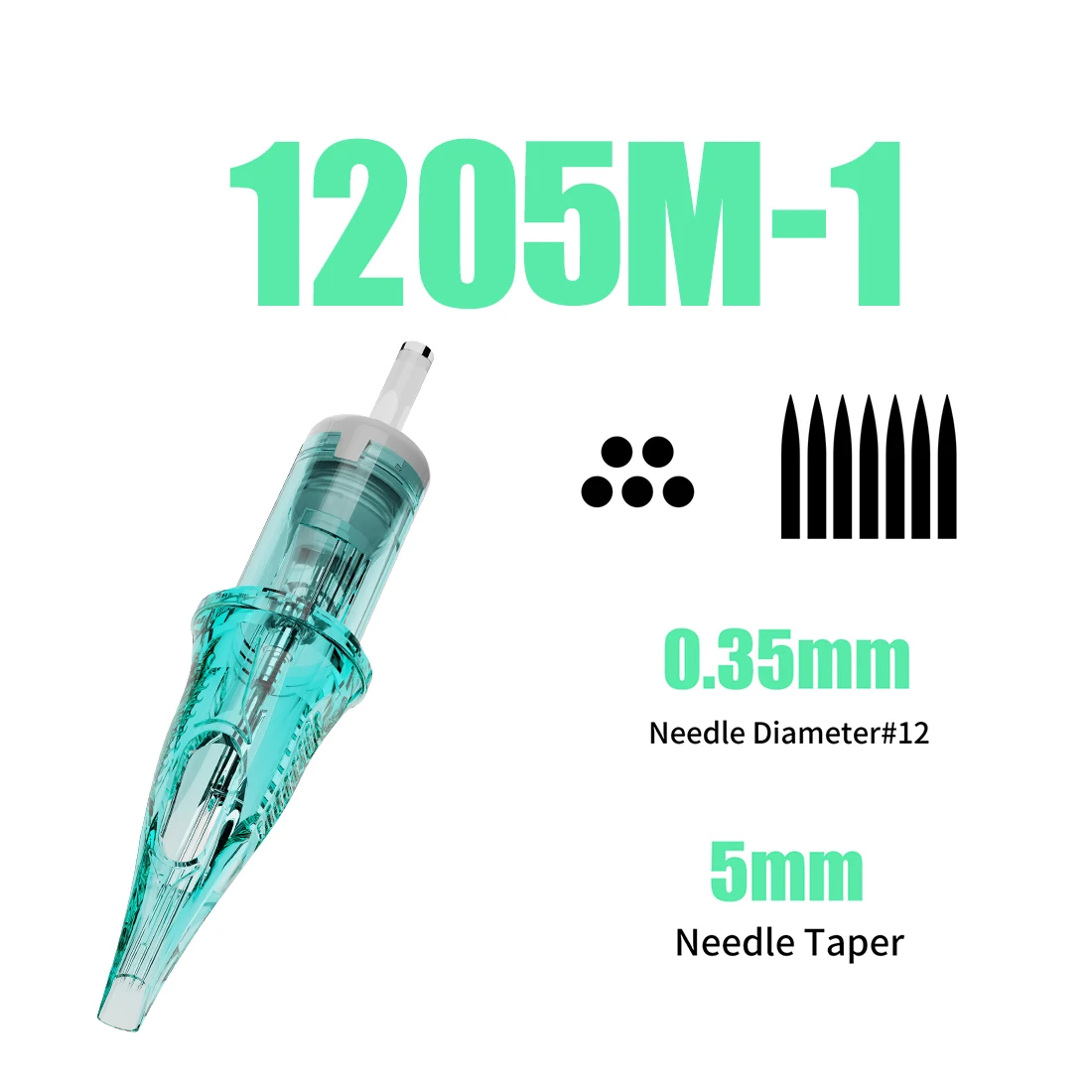 Dragonhawk Body Art Permanent Makeup Tattoo Cartridge Needles Alpah Series Disposable RL/RM/RS/M for Tattoo Machine Gun Supply