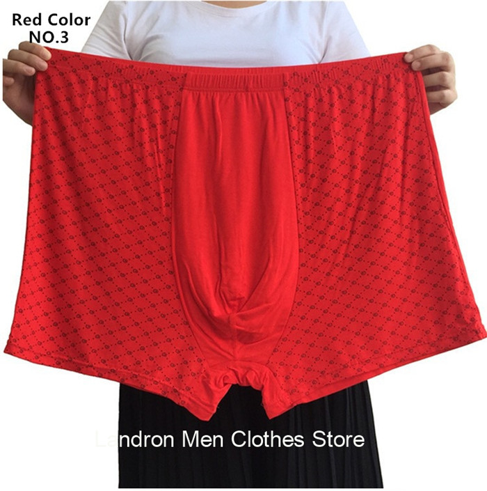 Plus Size 9XL Underwear Men Boxer Para Boxershorts 11XL Shorts Male Bamboo Fiber Loose Soft Large Oversized Modal Underpants