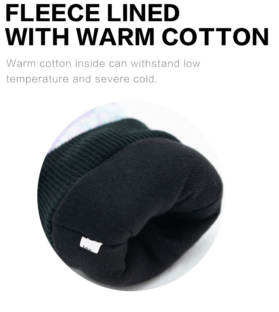 Extra Thick Men Women 2-IN-1 Mittens Ski Gloves Snowboard Snow Winter Sports Warm Waterproof Windproof Skiing Faux Leather Plam