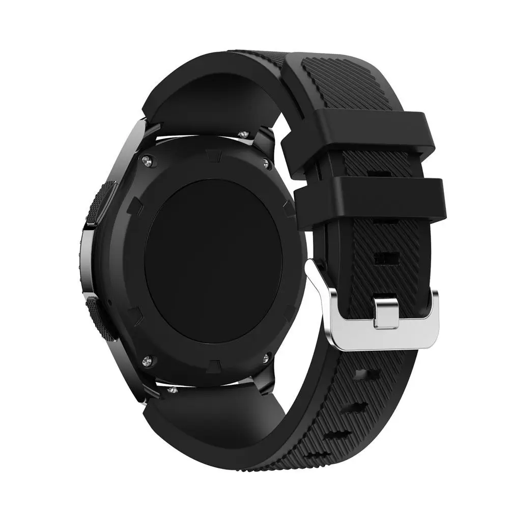 20mm 22mm Band for Samsung galaxy Watch 3 active 2/Gear s3 Frontier 46mm 42mm silicone Sport correa Galaxy watch 4 5 pro strap