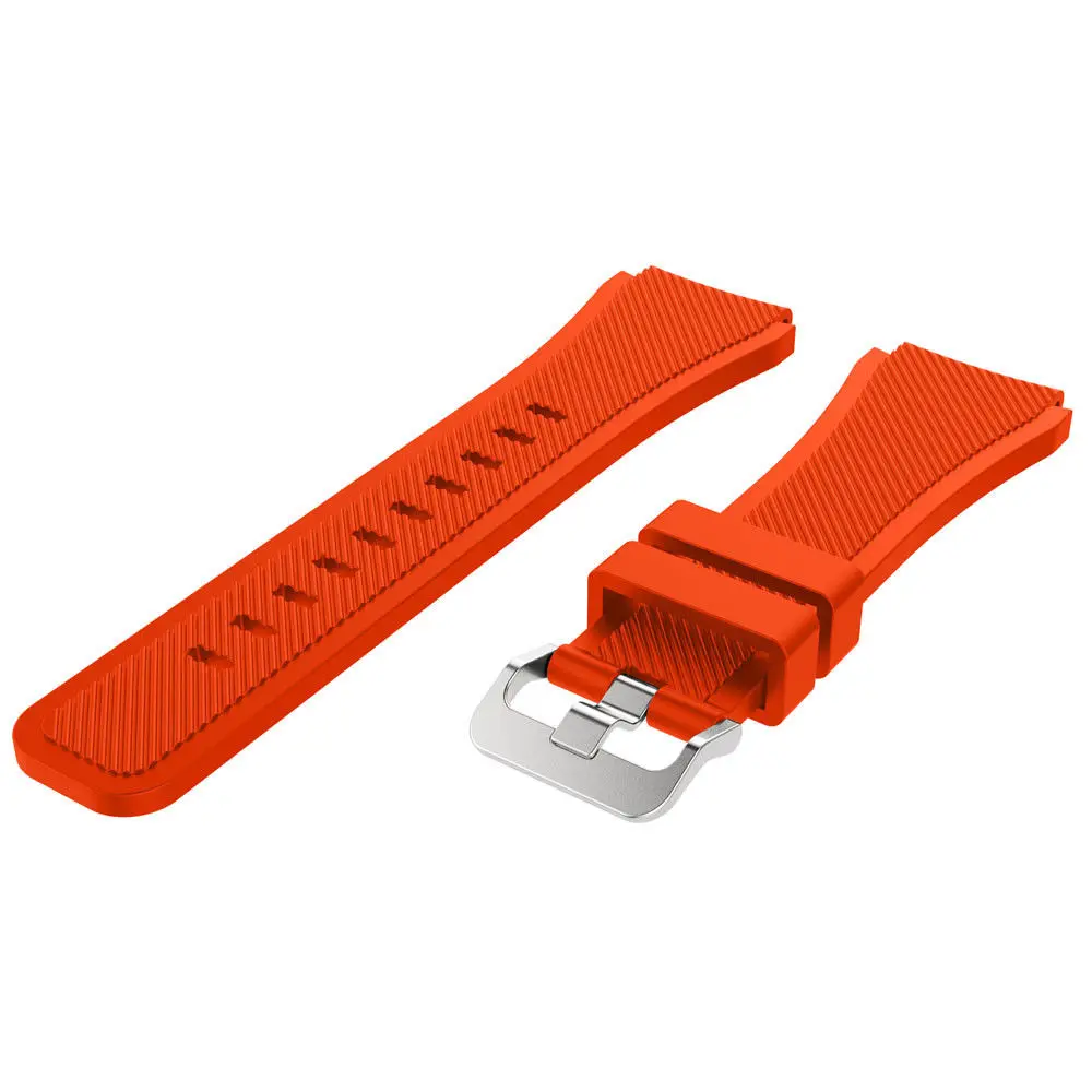 20mm 22mm Band for Samsung galaxy Watch 3 active 2/Gear s3 Frontier 46mm 42mm silicone Sport correa Galaxy watch 4 5 pro strap