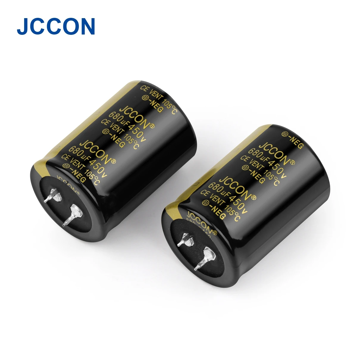 2Pcs JCCON Audio Electrolytic Capacitor 25V 35V 63V 100V 200V 250V 400V 450V 6800UF 10000UF 22000UF For Hifi Amplifier Low ESR