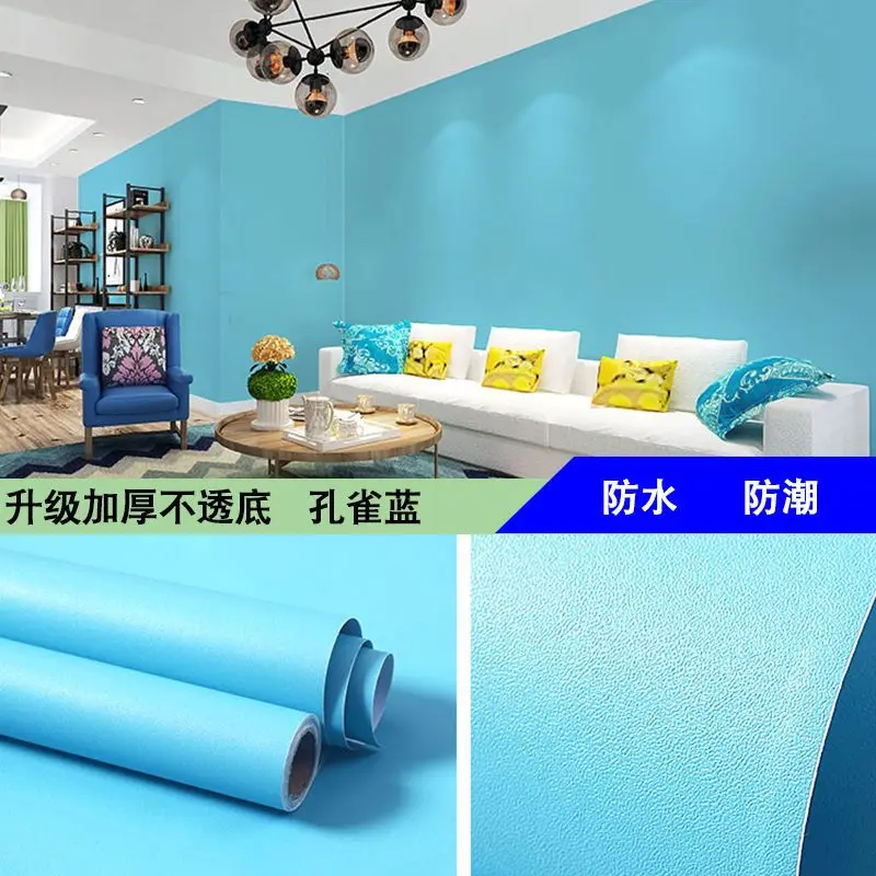 Contact Paper Self Adhesive PVC DIY Decorative Film Renovation Furniture Vinyl Wall Sticker Kitchen Cabinet Waterproof Wallpaper